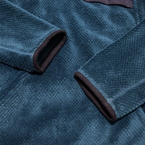Women's Patagonia Snap T Fleece Jacket SZ Medium Sweater Pullover Blue - Picture 11 of 13